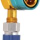 Adaptateur rapide Qiilu R1234YF vers R134A aluminium