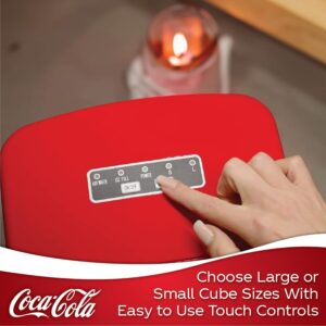51v1GudqxkL.jpg Machine à glaçons Salco Coca-Cola - 2 tailles - 12 kg/24h - Rouge
