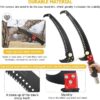 Telescopic Pruning Saw, Telescopic Pruning Saw with 8m Telescopic Handle, Manual Lopper, Garden Tools for Pruning Palm Trees Shrubs