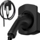 Support mural Type 2 LOTHID pour câble de recharge (Noir)