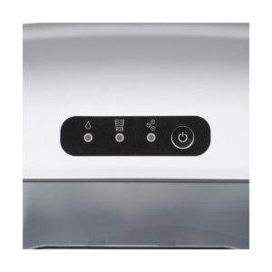 51vajHbWfUL._SL1200_.jpg Machine à glaçons DOM484 blanche 150 W 12 kg/24 h
