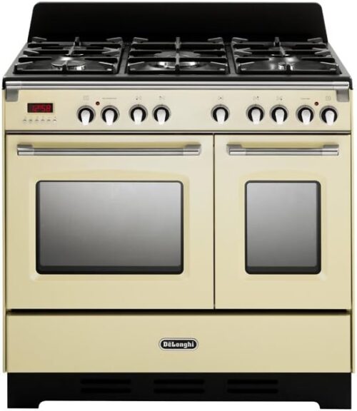 DeLonghi MEM 965T BA Integre Cuisiniere a gaz A Beige four et cuisiniere - Fours et cuisinieres (Built-in cooker, Beige, boutons, Ro