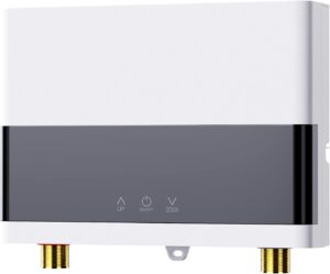 JAOGAUS Instant Water Heaters, 6000W Energy Saving Tankless Water Heaters with Remote Control, Electric Water Heater for Home Bathro