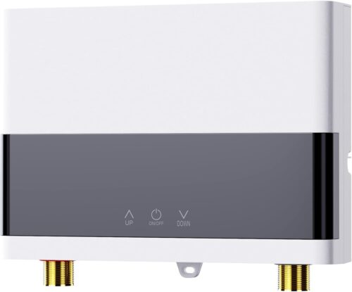 JAOGAUS Instant Water Heaters, 6000W Energy Saving Tankless Water Heaters with Remote Control, Electric Water Heater for Home Bathro