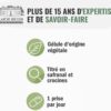 BLANCHE BRESSON - Safran Bio SafrInsideTM - Humeur Positive Serenite - Extrait Brevete Tech'care ExtractionTM - Dosage Optimal 30mg
