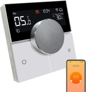 61-O8Mf2TL._AC_SL1500_.jpg KETOTEK WiFi Thermostat 3A for Gas BoilerFloor Heating Water Heater Programmable Smart Thermostat Chronothermostat Compatible with