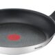 Tefal Comfort Max Poele 30 cm, Induction, Revetement antiadhesif, Acier inoxydable haute qualite, Indicateur de temperature Thermo-S
