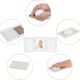 Cadre empreinte main bébé Newlemo - kit 3 parties blanc