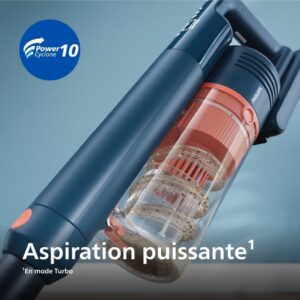 Aspirateur sans fil Philips 5000 Flex 60 min brosse animaux