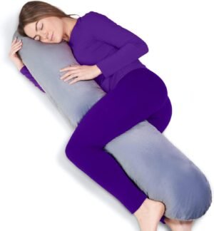 Byre Oreiller de Soutien Rembourrage en Mousse a memoire de Forme de premiere qualite Oreiller de Grossesse Recuperation Spor