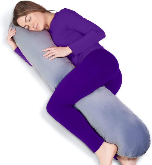 Byre Oreiller de Soutien Rembourrage en Mousse a memoire de Forme de premiere qualite Oreiller de Grossesse Recuperation Spor