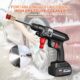 610FhK4kh9L._AC_SL1001_.jpg Nettoyeur Haute Pression sans Fil, Pistolet a Eau Portable avec 5m Tuyau, Nettoyeur Haute Pression sur Batterie, Pot en Mousse, Adap