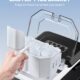 Machine à glaçons Silonn portable 9 glaçons/6 min 12 kg/j
