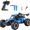 Great-JUNAMT Voiture telecommandee RC Voitures 1:16 Tout-Terrain Monster Truck Phares a LED, Jouet de Voiture RC 20 kmh Cadeau pour