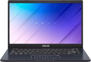 ASUS Vivobook 14 E410KA-EK953W 14.0 Inch FHD 60Hz Laptop PC (Intel Celeron N4500 Processor 2.8 GHz, 8GB DDR4, 128GB eMMC, Intel UHD