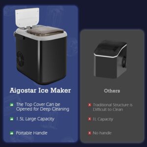 Machine à glaçons Aigostar Chill 1,5 L autonettoyante