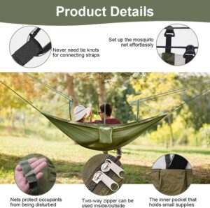 Hamac Udbrud camping moustiquaire 300 kg 260 x 140 cm nylon