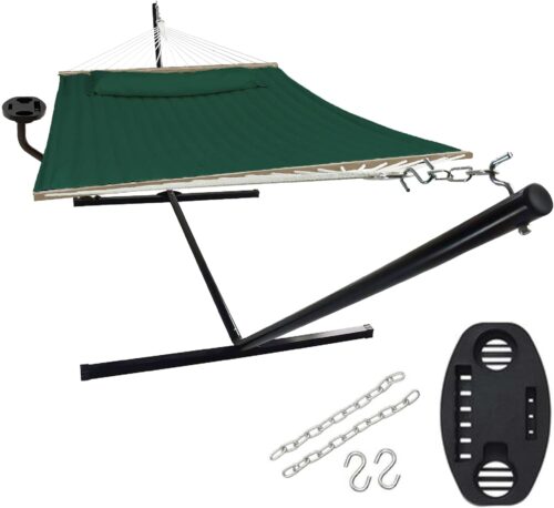 Hamac VITA5 avec support et table - 2 places d'extérieur