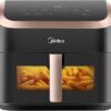 Midea 8L Multifunction 8-in-1 Air Fryer, Frying, Roasting, Baking, Reheating and Dehydration