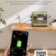 FOSSiBOT F2400 Portable Electric Station, Electric Generator 2048Wh LiFePO4 Battery Backup, 3 Outputs AC 2400W (4800W Pic) 230V Rech