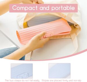 6139kipoh6L._AC_SL1500_.jpg Lot de 2 Tapis Silicone Fer a Lisser,Tapis de Voyage Pliable Resistant a la Chaleur,Tapis de Protection Thermique Adapte pour Fer a