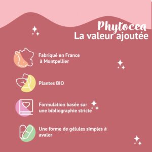 Complément thyroïde Phytocea Iode Sélénium Zinc Vit B1-B2