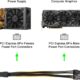 613MXNrwM5L._AC_SL1001_.jpg JD 2 Packs 6 Pin Female to 2X 6 Pin Male PCI Express (PCIe) Graphics Video Power Card Cable, 20cm
