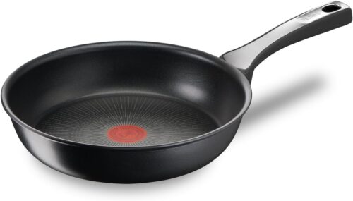Tefal Unlimited On Poele 24 cm, Induction, Revetement antiadhesif resistant, Fonction Thermo-Signal, Fabrique en France G25904AZ