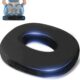 Cushion de Chaise Donut, Coussin Bouee Coccyx Ergonomique,Coussin Orthopedique Rond,Coussin coccyx pour Soulager Hemorroides,Coussin