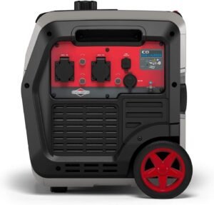 Groupe electrogene a onduleur portable a essence PowerSmart Series Inverter P4500 de Briggs Stratton, alimentation propre 4500 wat