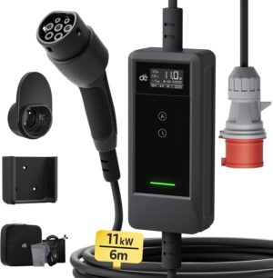 Type 2 Charging Cable 11 kW 6 m 6A–16A Three-Phase