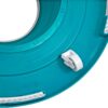 AquaSunctionTM Leaf Vacuum, 37.5 cm, Mesh Debris Bag, 8 High Pressure Jets, 4 Multi-Directional Wheels, 3 Brushes