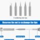 Zawaer Fer a Souder,100W Kit de Fer a Soudure,Visible Fer a Souder Electrique,Fer a Souder Etain de Precision,Temperature Reglable 1