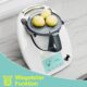 OTOmitra Passoire a pates pour Thermomix TM6 TM5, aide a egoutter et protection anti-eclaboussures, passoire a pates sans BPA, passo