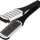 Anself Brosse a Lisser Brosse a Defriser Professionnelle Brosse Recto Verso Lissage de Cheveux, Outils de Coiffure,Pince de Peigne d