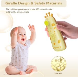 Lime à ongles bébé électrique Megainvo faible bruit