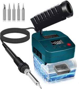 Fer à souder sans fil Bosch 18 V — station numérique LCD