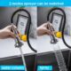 Robinet de cuisine ONECE douchette extractible 360° 2 jets