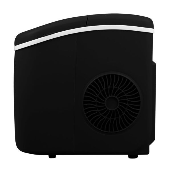 FRIGIDAIRE EFIC101-BLACK Ice Maker for Countertop, 26 lbs, Adjustable Size, Portable Ice Maker for HomeKitchenOfficeBar - Black