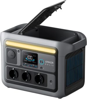 Anker SOLIX C800 station portable solaire 768Wh 1200W 58min