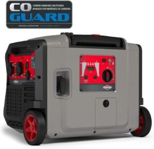 Groupe electrogene a onduleur portable a essence PowerSmart Series Inverter P4500 de Briggs Stratton, alimentation propre 4500 wat
