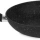 Poêle aluminium forgé 22 cm Orbegozo antiadhésive noire
