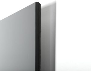 Panneau rayonnant électrique WarmlyYours 400W 60×60 cm noir