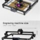 Machine de gravure laser de table 7,5-20W pour bois et cuir
