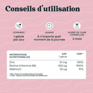 61CQt1A6SxL._AC_SL1500_.jpg Biotine Vitam 60 gélules végétales – pousse cheveux, 2 mois