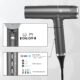 Slopehill Seche-Cheveux Professionnel avec Moteur Sans Balais Unique Micro-Filtre Innovant Technologie Oxy Active Affichage Le