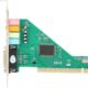 PCI 4.1 Sound Card Internal Stereo Surround Sound Card Audio Card for Desktop Computer, CMI8738 Chip, for 98forXPNT Signal Voltag