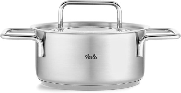61D3dxtHQL._AC_SL1500_.jpg Fissler Collection Pure Jeu De Faitoutssautoircasserole En Inox, 6 Pieces Dont 4 A Couvercle En Metal (3 Faitouts, 1 Sautoir, 1 Ca