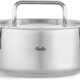 Fissler Collection Pure Jeu De Faitoutssautoircasserole En Inox, 6 Pieces Dont 4 A Couvercle En Metal (3 Faitouts, 1 Sautoir, 1 Ca