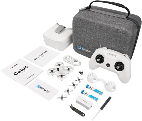BETAFPV Cetus Kit de Drone RTF Avec 3 Modes de vol Fonction de Maintien D'altitude Fonction D'atterrissage D'urgence Pret a Voler Co